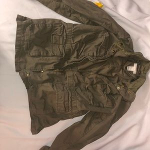 Olive green H&M jacket